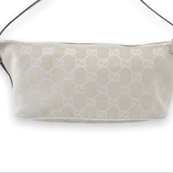 ✨SOLD✨ Gucci Boat Bag Vintage White - Picture 4 of 10